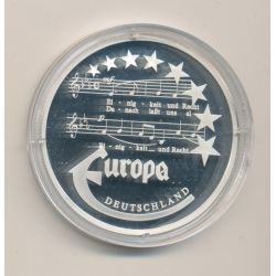 Medaille Europa - 1997 - Allemagne - Partition de musique - argent - FDC