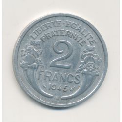 2 Francs Morlon - 1945 B - TTB+