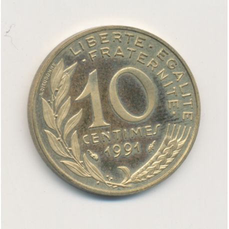 10 Centimes Marianne - 1991 Belle épreuve - SPL
