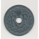 20 Centimes Lindauer - 1946 - zinc - TTB