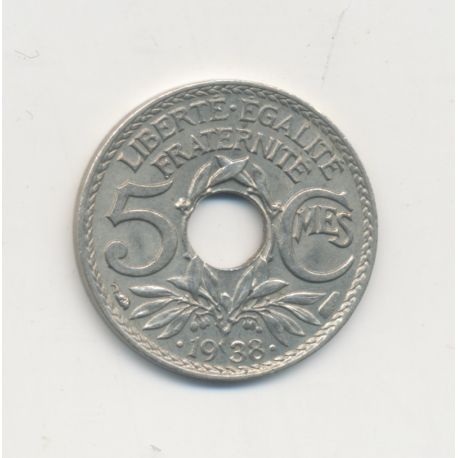 5 Centimes Lindauer - 1920 - Petit module - TTB+