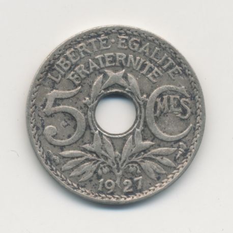 5 Centimes Lindauer - 1927 - Petit module - TB+