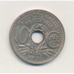 10 Centimes Lindauer - 1931 - SUP+