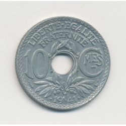 10 Centimes Lindauer - 1941 point avant et après date - Cmes soulignée - zinc - SUP+