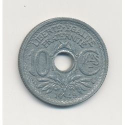 10 Centimes Lindauer - 1945 - Petit module - zinc - SUP+