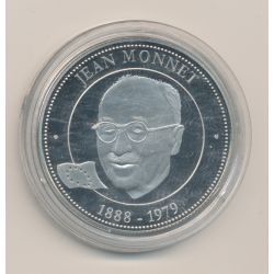 Médaille - Jean Monnet - 1888-1979 - collection Panthéon - 41mm - cupronickel