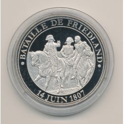 Médaille - Bataille de friedland - 14 juin 1807 - Collection Napoléon Bonaparte