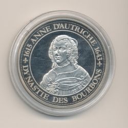 Médaille - Anne d'Autriche - Dynastie des bourbons - cupronickel - Rois et reines de France - 41mm