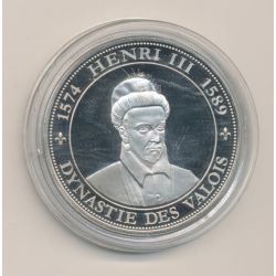 Médaille - Henri II - Dynastie des bourbons - cupronickel - Rois et reines de France - 41mm