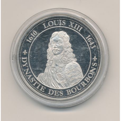 Médaille - Louis XIII - Dynastie des bourbons - cupronickel - Rois et reines de France - 41mm
