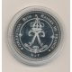 Médaille - Hugues Capet - Dynastie des bourbons - cupronickel - Rois et reines de France - 41mm