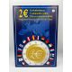 Coffret collecter - 2 Euro 10 ans euro 2009 - Drapeaux en couleur - 16 monnaies