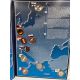 Coffret collecter - 2 Euro 10 ans euro 2009 - Drapeaux en couleur - 16 monnaies