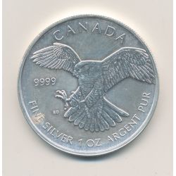Canada - 5 Dollars 2014 - Aigle - 1 once argent