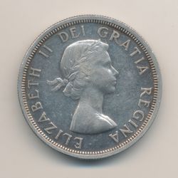 Canada - 1 Dollar 1953 - canoe - argent - SPL