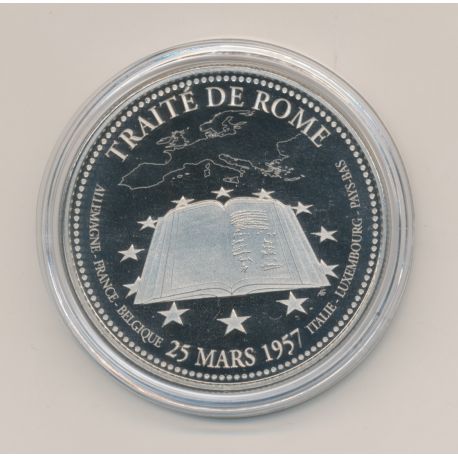 Médaille - Traité de Rome - 25 mars 1957 - Les événements fort de votre vie - 41mm - cupronickel