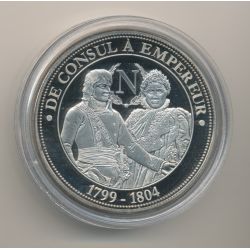Médaille - De consul à empereur - 1799-1804 - Collection Napoléon Bonaparte