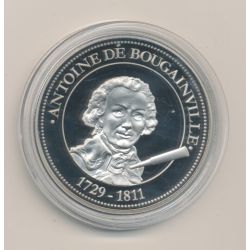 Médaille - Antoine de Bougainville - 1729-1811 - collection Panthéon - 41mm - cupronickel