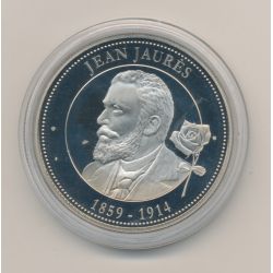 Médaille - Jean Jaurès - 1859-1914 - collection Panthéon - 41mm - cupronickel