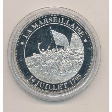 Médaille - La marseillaise - Révolution Française - 14 juillet 1795