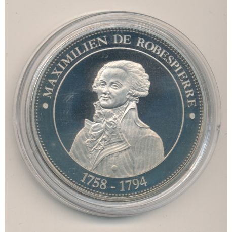 Médaille - Maximilien de Robespierre - Révolution Française - 20 septembre 1792