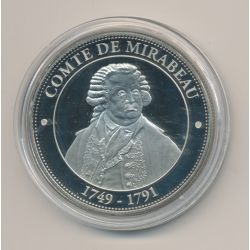 Médaille - comte de Mirabeau - Révolution Française - 41mm