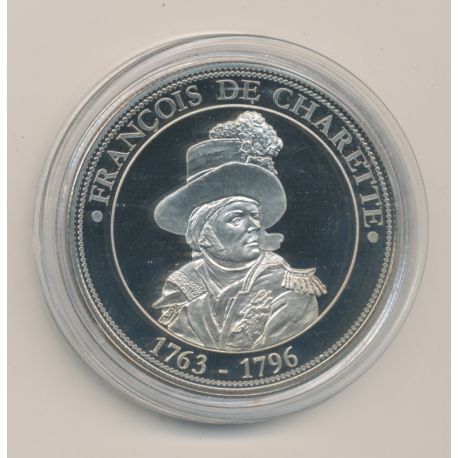 Médaille - François de charette - Révolution Française - 41mm