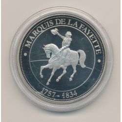 Médaille - Marquis de la fayette - Révolution Française - 41mm