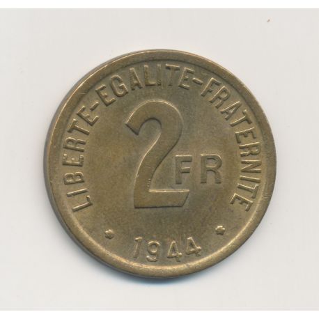 2 Francs France libre - 1944 - SUP
