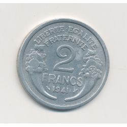 2 Francs Morlon - 1941 - alu - TTB+