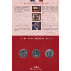 Coffret 2000 ans monnaies Françaises - 5 Francs 2000 - Série II
