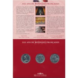 Coffret 2000 ans monnaies Françaises - 5 Francs 2000 - Série III