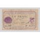 Alger - 1 Franc 1914 - TB+
