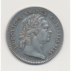 Jeton - Louis XV - Extraordinaire des guerres - 1771 - argent - TTB+