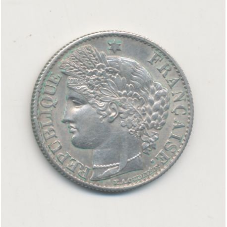 50 centimes Cérès - 1894 A Paris - SUP+
