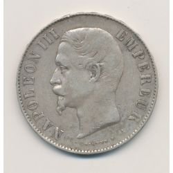 5 Francs Napoléon III - 1856 A Paris - petit a - Tête nue - TB