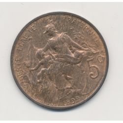5 Centimes Dupuis - 1899 - SUP - bronze 