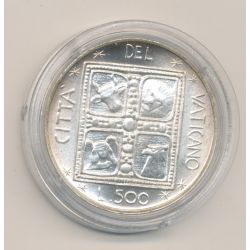 Vatican - 500 Lire 1977 - livre des évangiles - argent - FDC