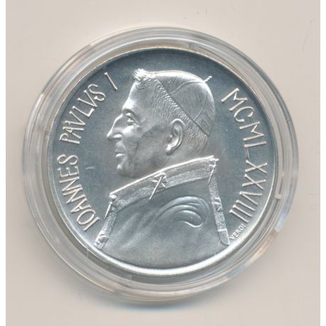 Vatican - 1000 Lire 1978 - Jean Paul I - argent - FDC