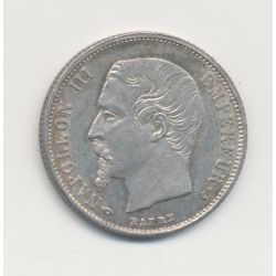 50 centimes Napoléon III - 1859 A Paris - Tête nue - SUP