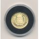Médaille Or - 10e anniversaire du dernier Franc