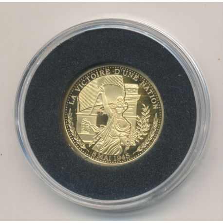 Médaille Or - La victoire d'une nation
