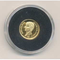 Médaille Or - Bonaparte 1er consul - Or 1,26g 0,999