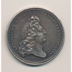 Médaille - Louis XIV - Ordre royal de notre-dame du mont carmel et de st lazare - argent - 46mm - SUP