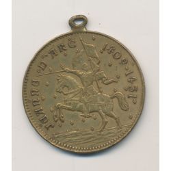 Médaille - Jeanne d'arc - 37mm - TTB+