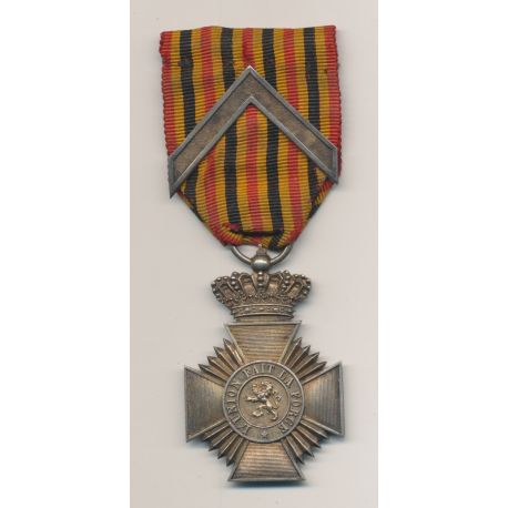 Belgique - décoration militaire 1ere classe ancienneté - ordonnance