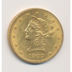 10 Dollars Or - 1907 - Liberty head