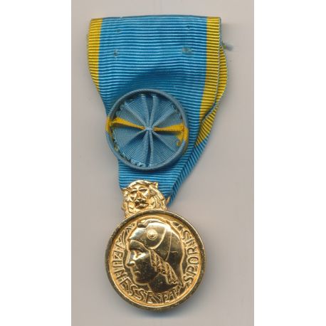 Médaille - Jeunesse et sport or - ordonnance