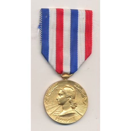 Médaille - Chemin de fer - bronze - ordonnance