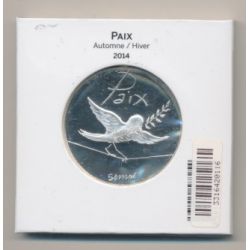 50 Euro Paix/Sempé - 2014 - Automne/Hiver - argent